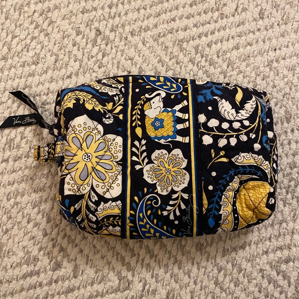 Vera Bradley cosmetics bag
